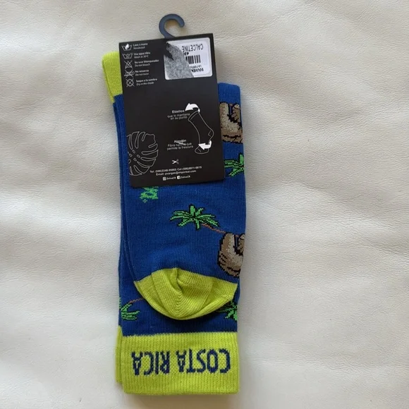 Fun socks! Sloth design. - Picture 3 of 3